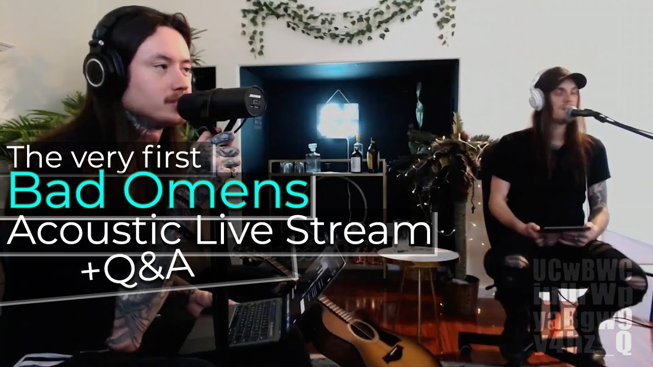 Noah Sebastian 20200516 Bad Omens · Acoustic Performance + Q&A - Veeps