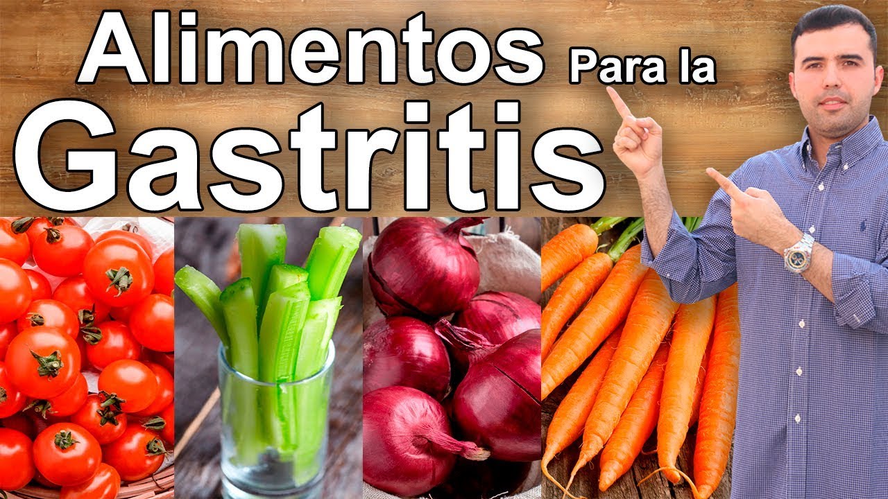 10 Alimentos Para Curar y Eliminar la Gastritis - Como Tratar la Gastritis con Remedios Caseros