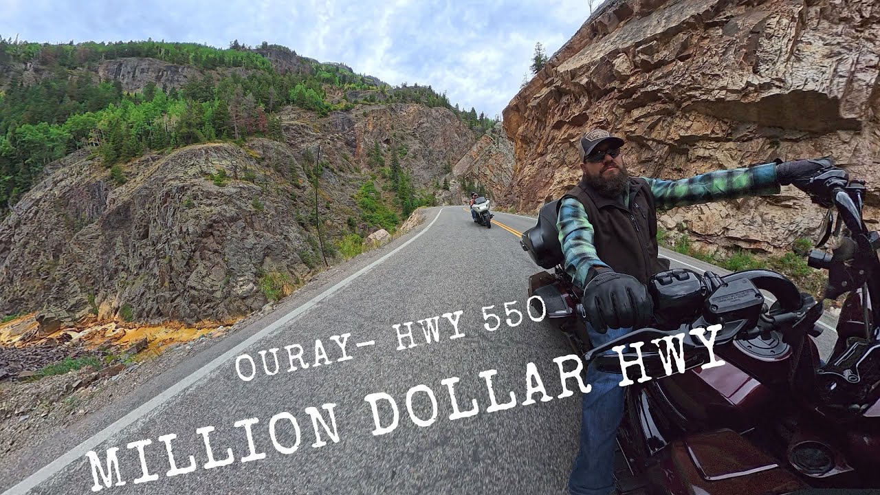 Riding the Million Dollar Highway 🇺🇸 | Ouray, Colorado on 2024 Harley CVOs
