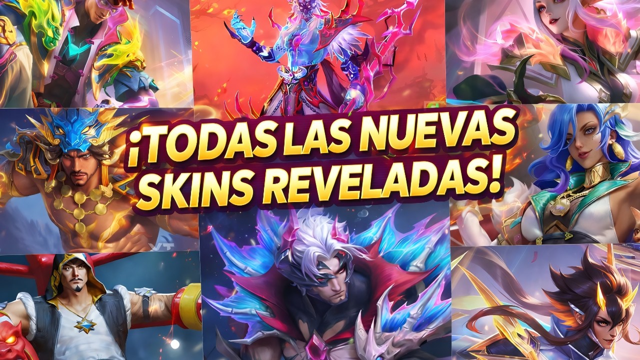 ¡TODAS LAS NUEVAS SKINS REVELADAS! 😱