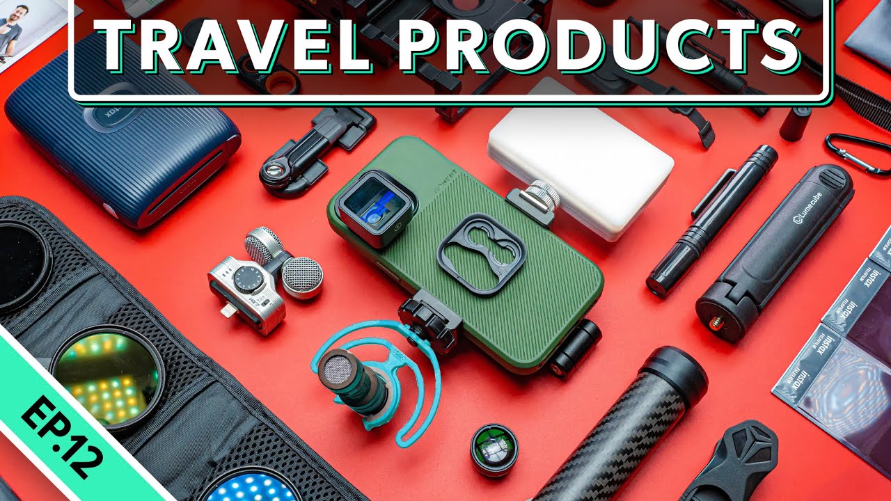 Awesome Travel Products Ep. 12 | Phone Camera Accessories Edition (Take Better Pictures)