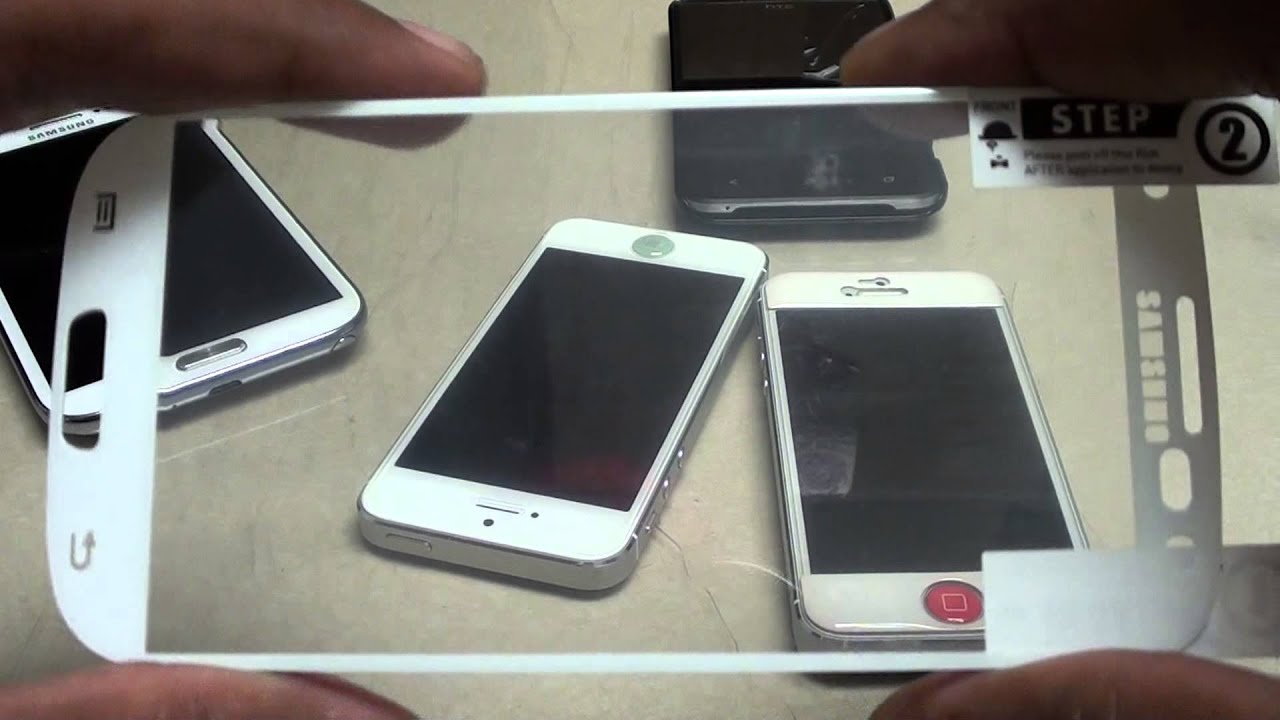High Density Tempered Glass for IPhone 5,4s,4,Galaxy Note 2 and Galaxy S3