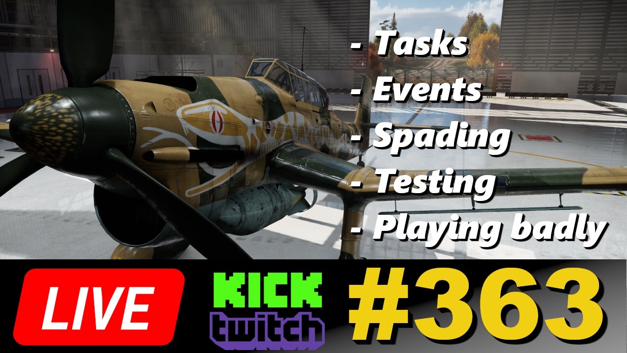 Stuka Sunday - Stukin' it to The Man  | War Thunder Stream #363
