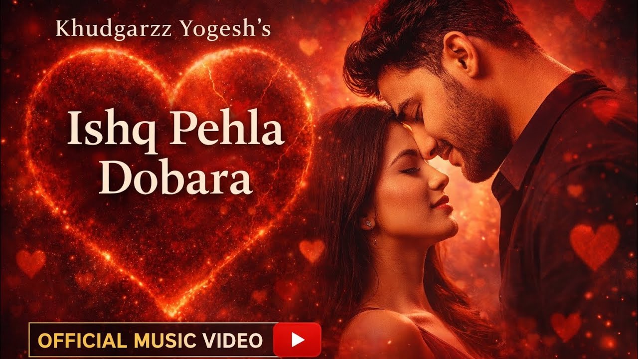 Ishq Pehla Dobara – Official Music Video | Khudgarzz Yogesh | New Hindi Romantic Song 2026