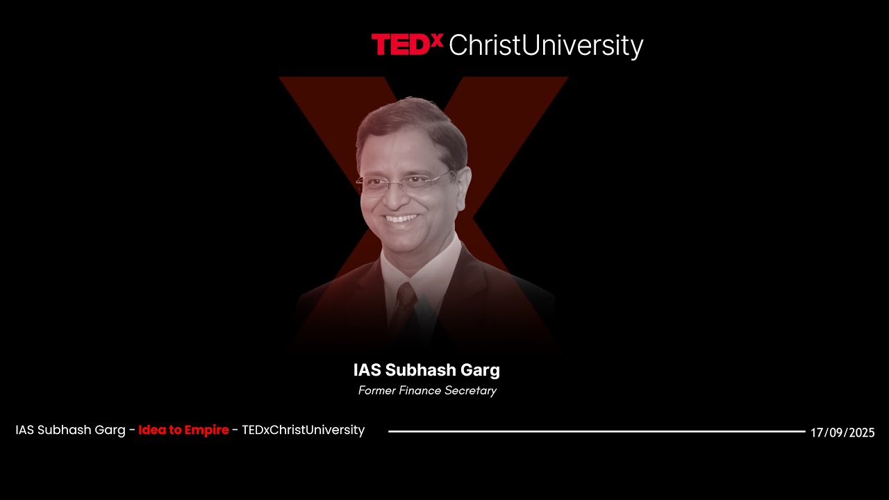 Economic Decisions That Shape a Nation | Subhash Chandra Garg | TEDxChrist University