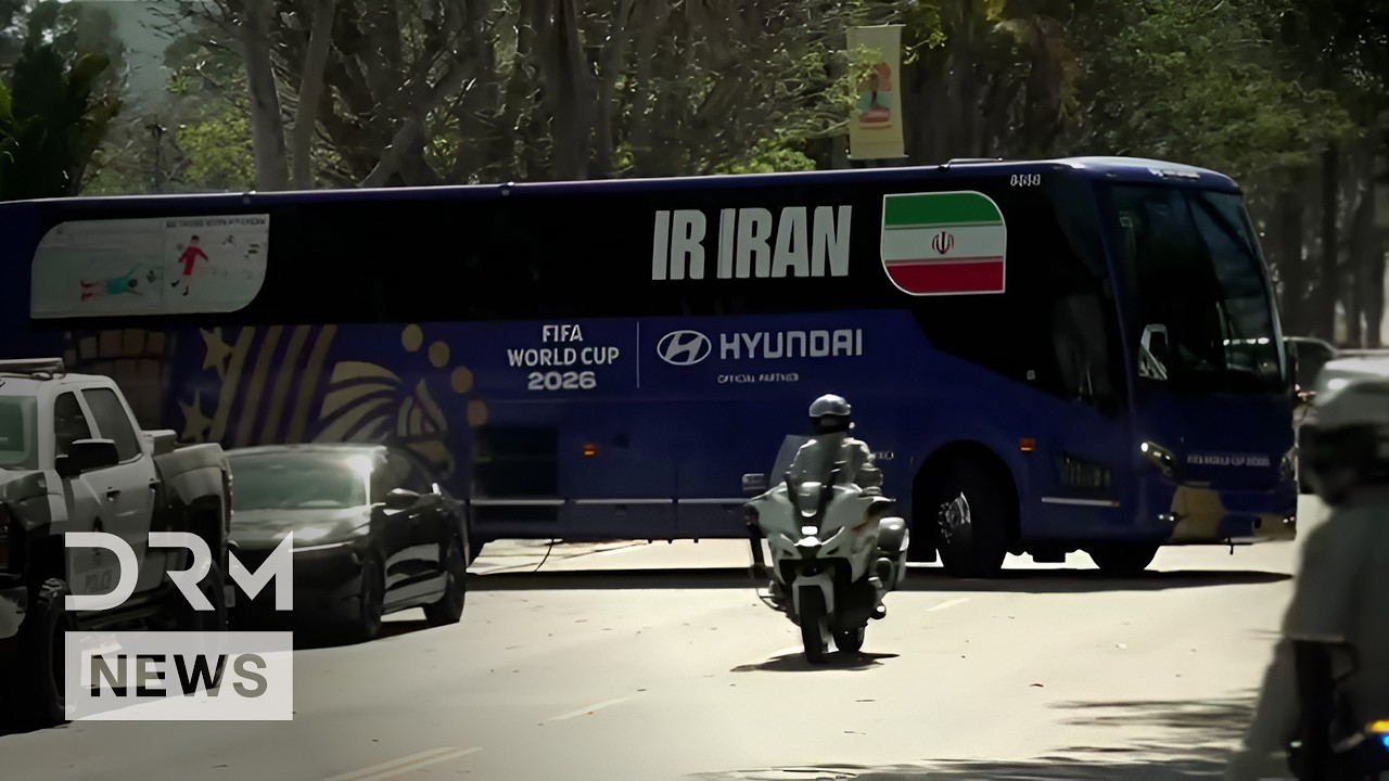 BREAKING: Iran Team Arrives Under Tight Security for New Zealand Clash | FIFA World Cup 2026 | AD1Z