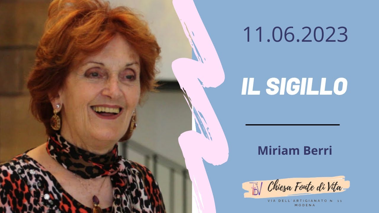 11.06.2023 | “IL SIGILLO” - Miriam Berri