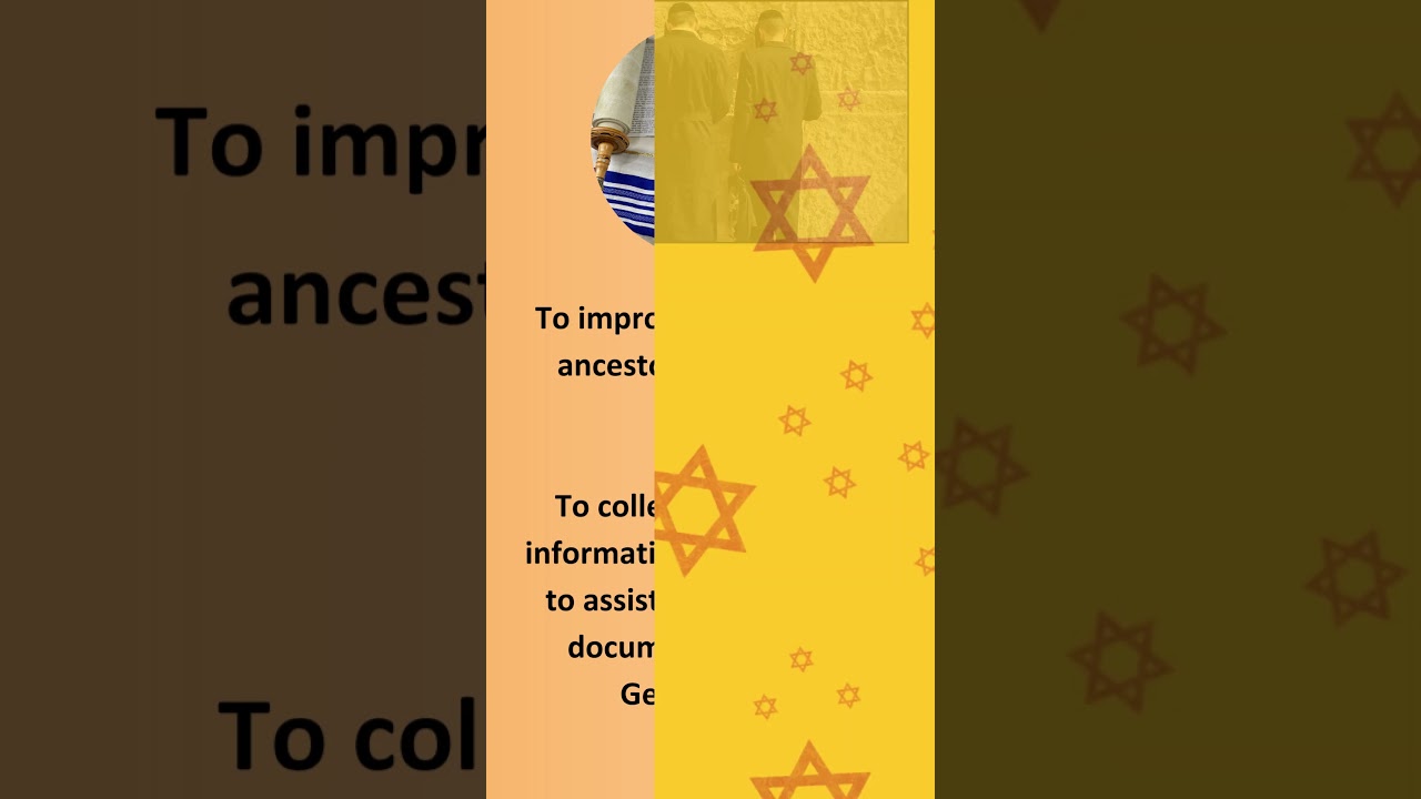 #WikiTreeDay2023 Jewish Roots Project Trailer
