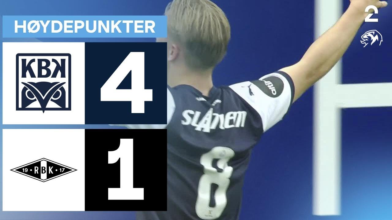 Kristiansund BK 4 - 1 Rosenborg - Høydepunkter