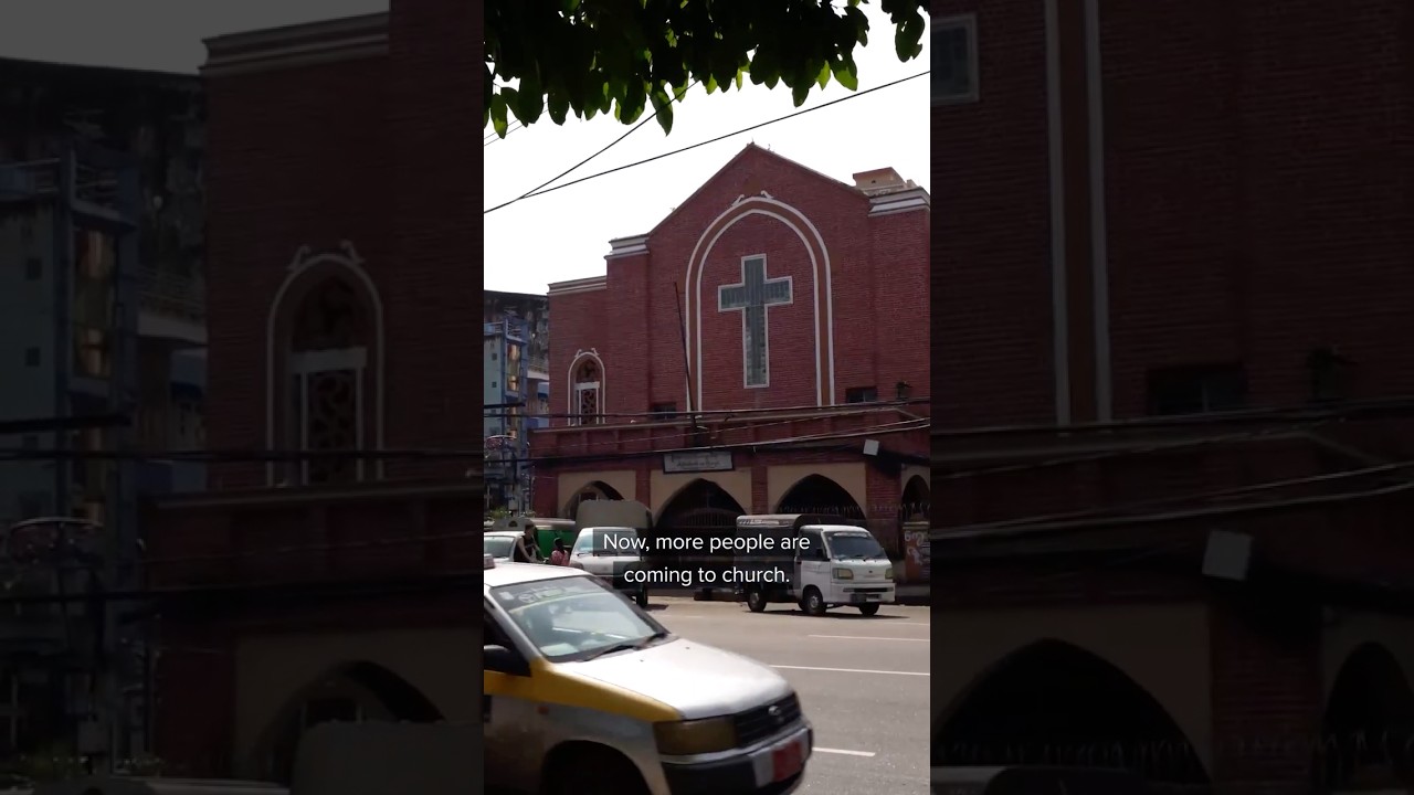 Myanmar church destroyed in earthquake thriving one year later