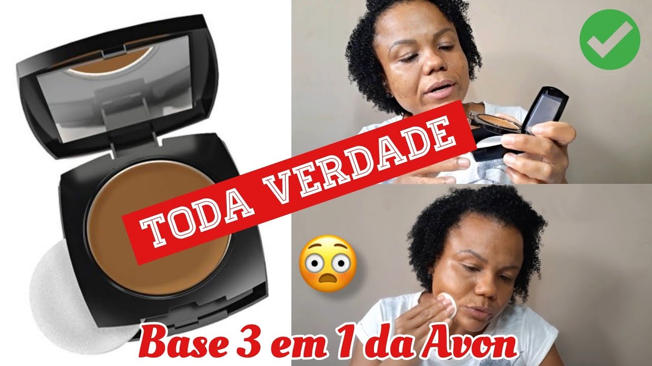 BASE AVON COMPACTA 3 EM 1 | COR 340 Q | CAMILA DIAS