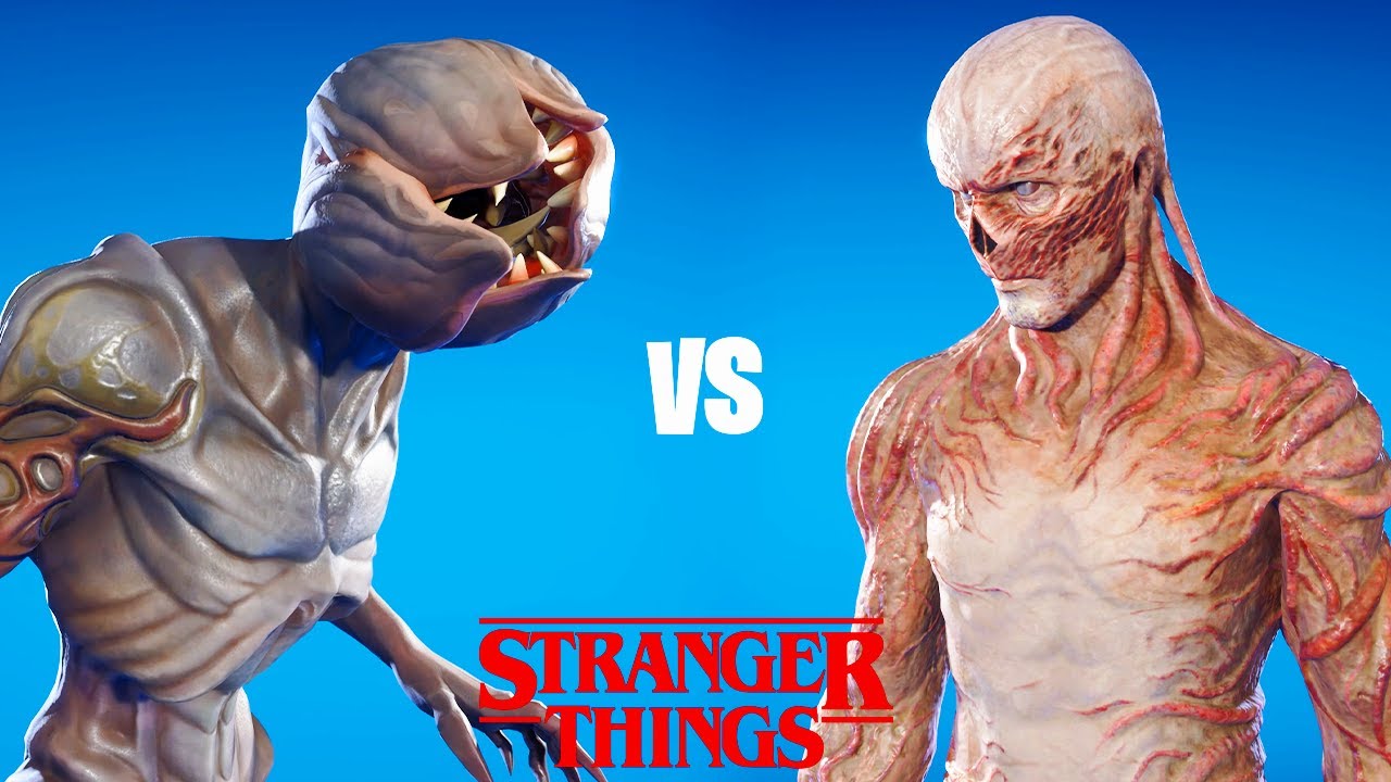 Stranger Things VECNA vs DEMOGORGON — Glitched BUILT-IN Emotes & Funny Dances