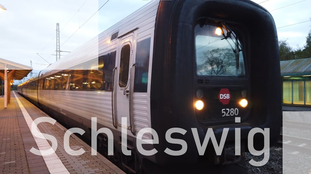 🟦DIESEL EUROCITY der DSB, BR 648 und mehr in Schleswig [4K] | Kurzzug #38🟦