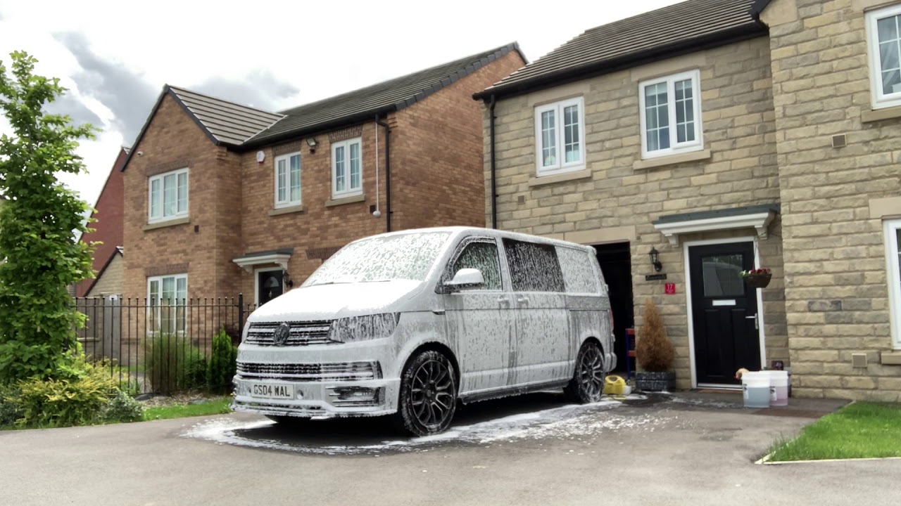 Snow Foam Timelapse - VW T6 Transporter