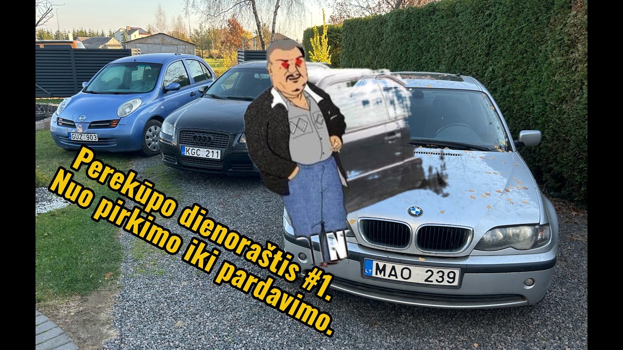 Perekūpo dienora&scaron;tis #1. Lengvas pirmas vidosikas kas kaip dėlko.