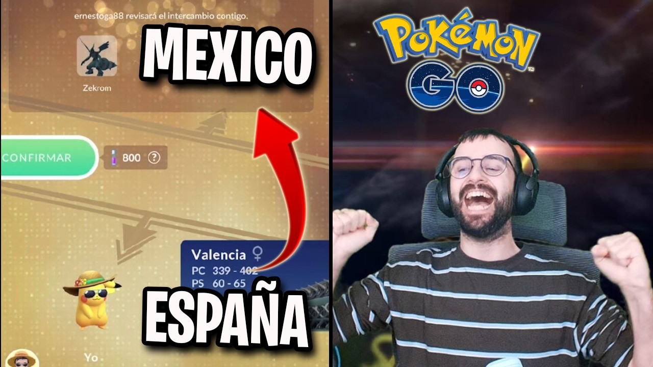 INTERCAMBIO REMOTO SHINY SUERTE MEXICO-ESPAÑA CON ERNESTO!