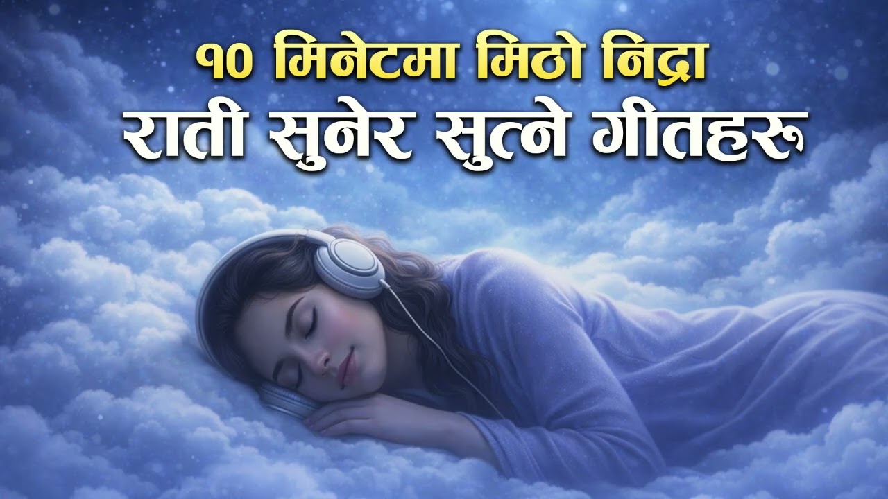 १० मिनेटमै गहिरो निद्रा लाग्ने शान्त गीतहरू| सुत्ने बेलामा सुन्ने | Deep Sleep Soft Music