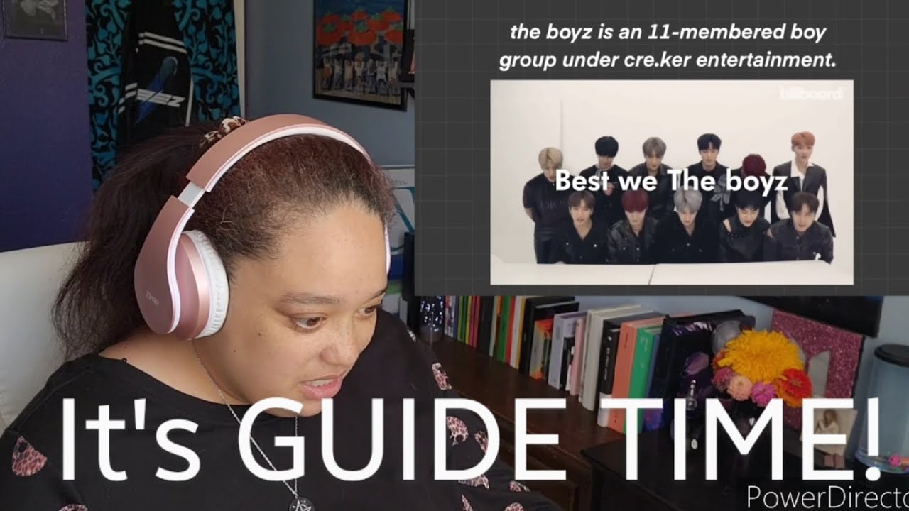 Reacting to The Boyz Guide!