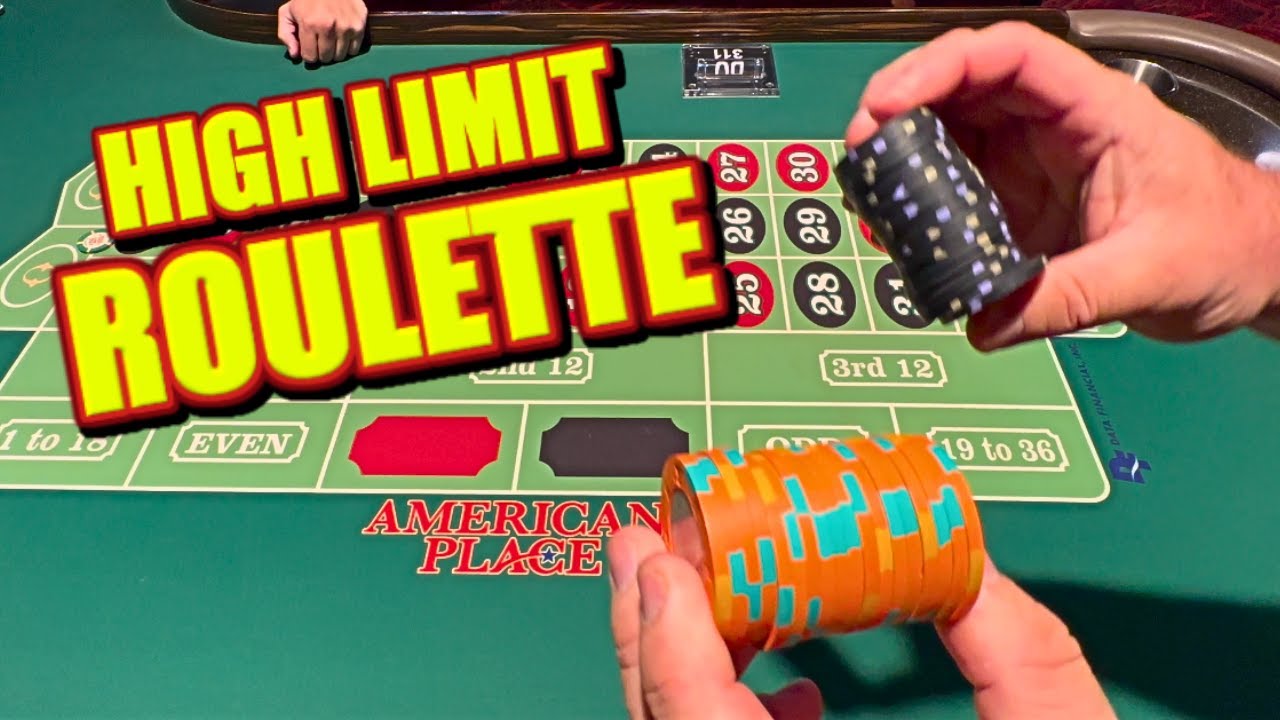 High Limit Roulette That Will Have Your Jaw Drop!