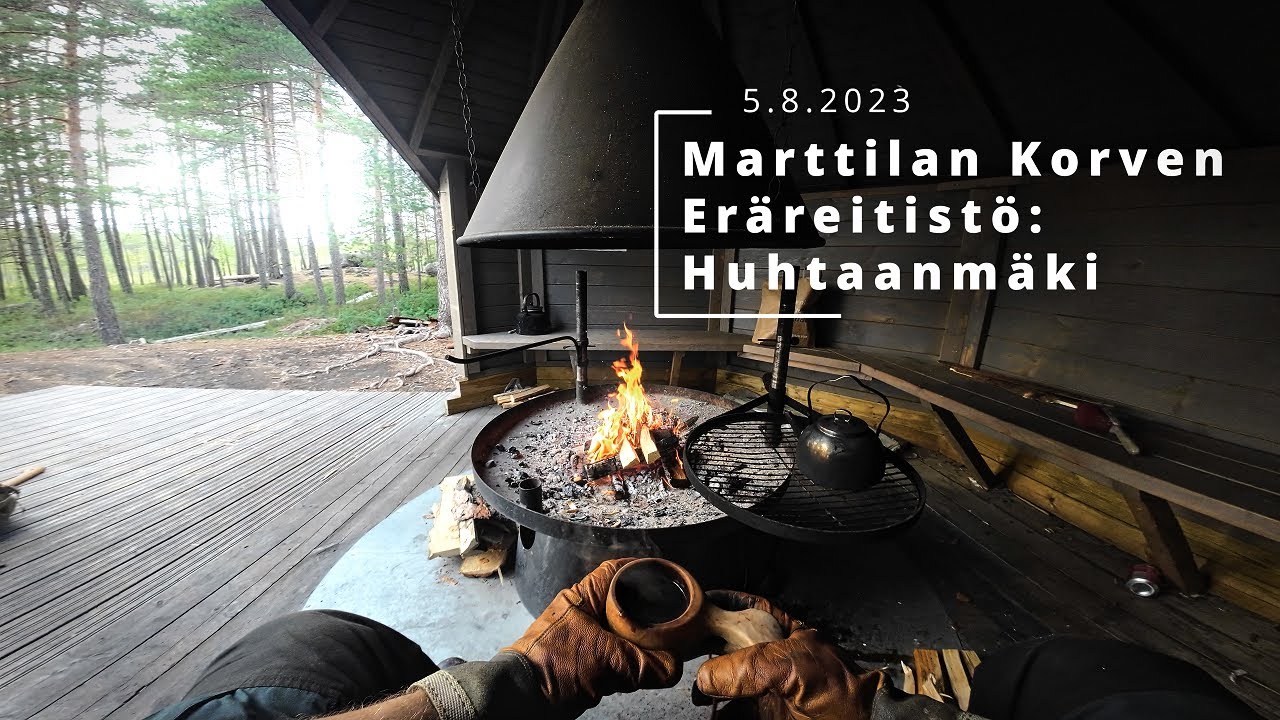 Marttilan Korven eräreitistö: Huhtaanmäki 5.8.2023