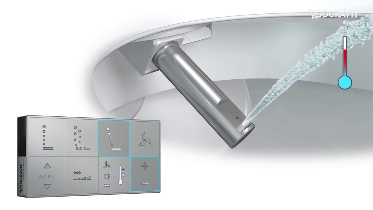 Duravit SensoWash&reg; C WC - Handling and functions