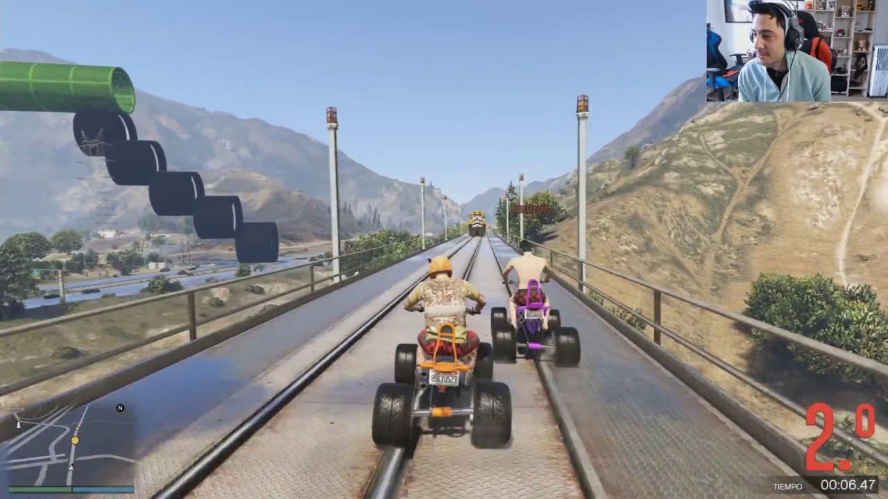 ENTRA POR EL AGUJERO O TE HACES NF!! PARKOUR GTA V