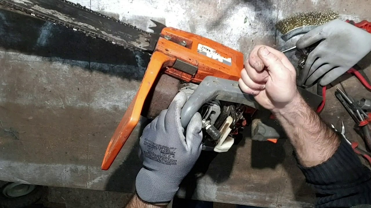 reparation et nettoyage Tronçonneuse oleomac