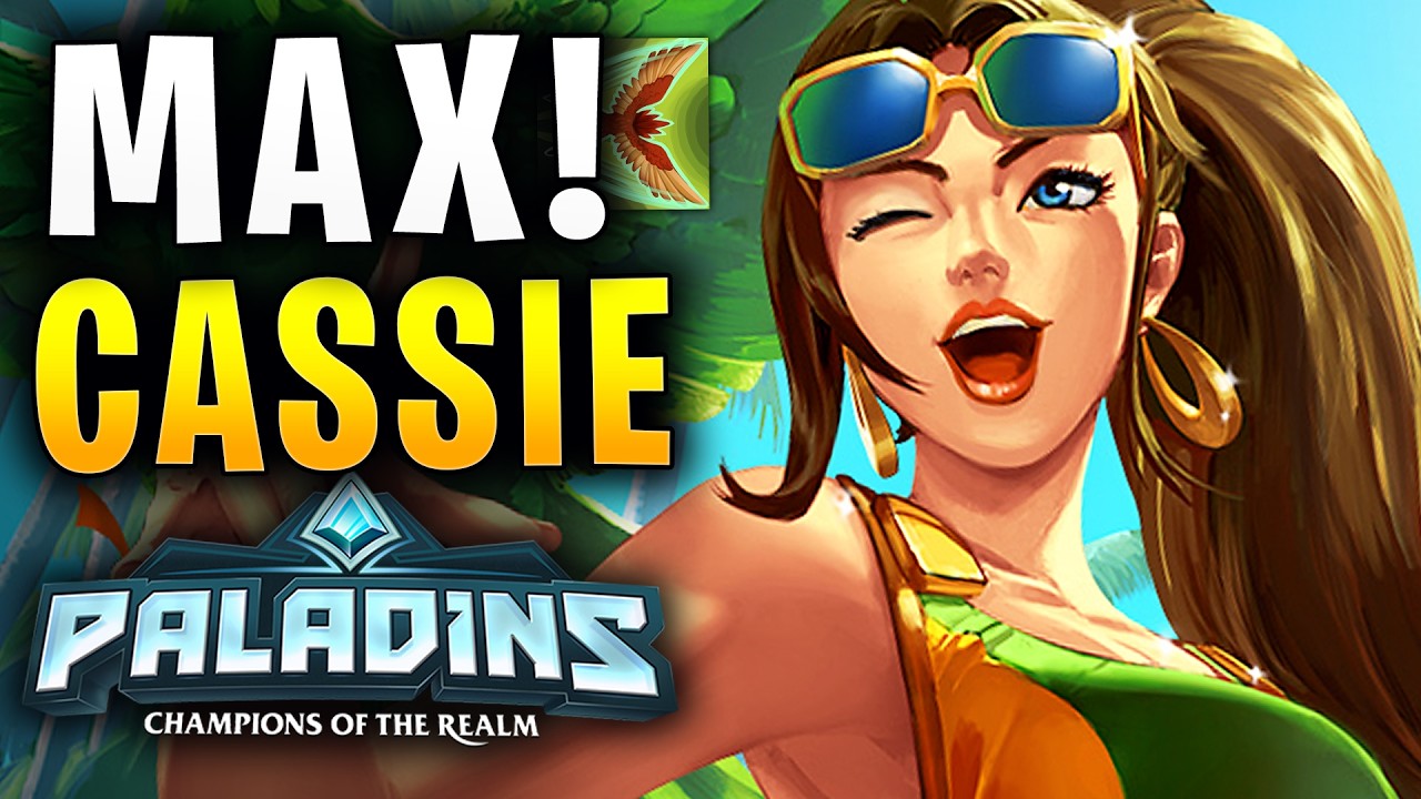 THE RARE PEAK PALADINS MATCH! - Paladins Cassie Gameplay Build