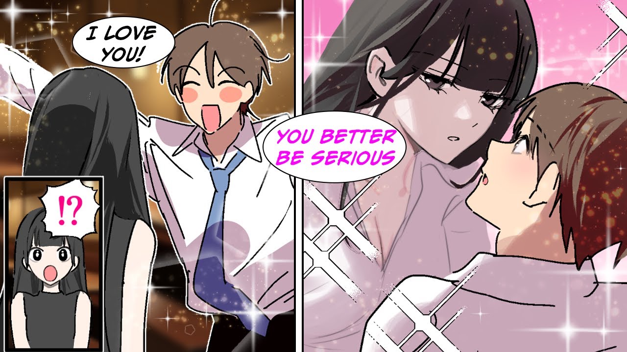 [Manga Dub] I got drunk and accidentally hit on the female Yakuza boss sitting next to me...[RomCom]