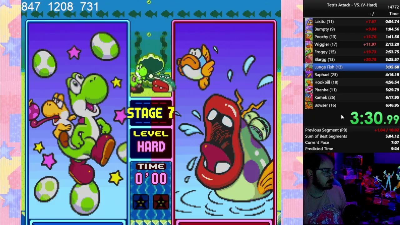PRIME BEEF #20: Tetris Attack V-Hard (7:56)