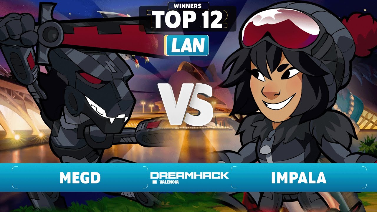 Impala vs megD - Top 12 - Dreamhack Valencia 2023 - LAN 1v1