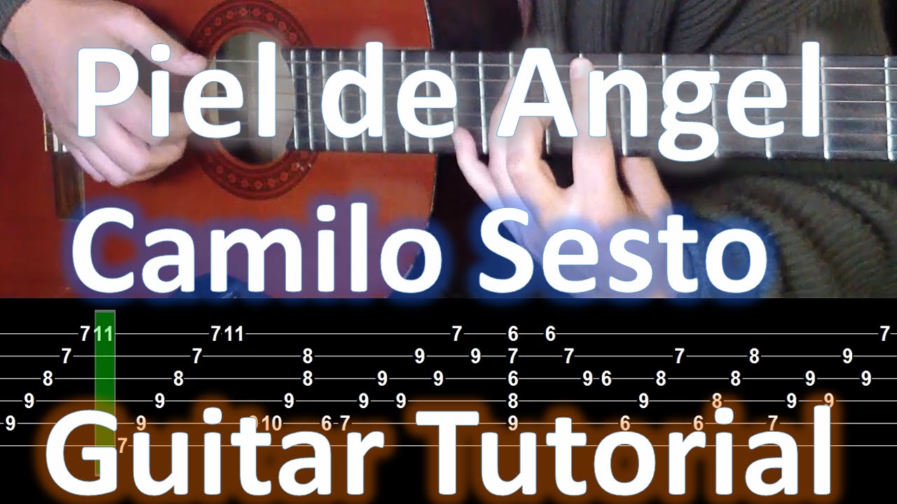 Como tocar Piel de angel - Camilo Sesto Guitar Tutorial