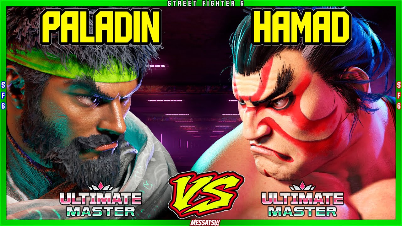 SF6 Paladin (Ryu) VS Hamad (E.Honda)💥Messatsu!💥スト6💥Street fighter 6