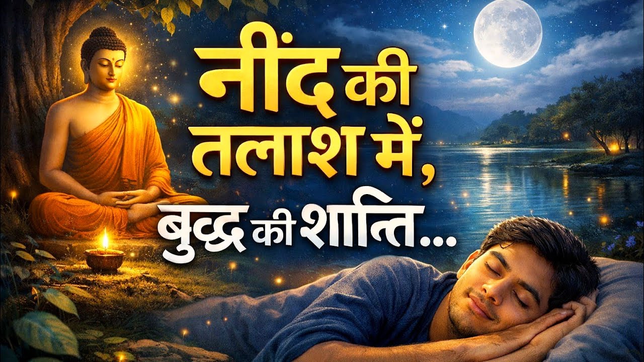 आज ये कहानी सुन ली तो नींद खुद आ जाएगी | Gautam Buddha Sleep Story