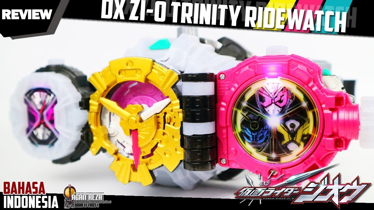 DX REVIEW - DX ZI-O TRINITY RIDEWATCH / ジオウトリニティライドウォッチ [Kamen Rider Zi-O] - [BAHASA INDONESIA]
