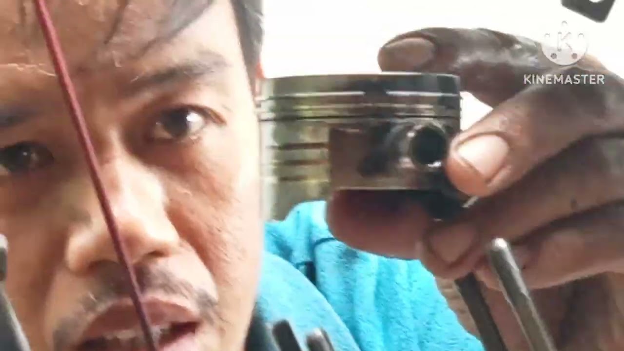Honda CB 125#Part#2 Paano Top -Overhaul  Piston ,Cylinder block ,Valve seal Tune-up valve clearance.