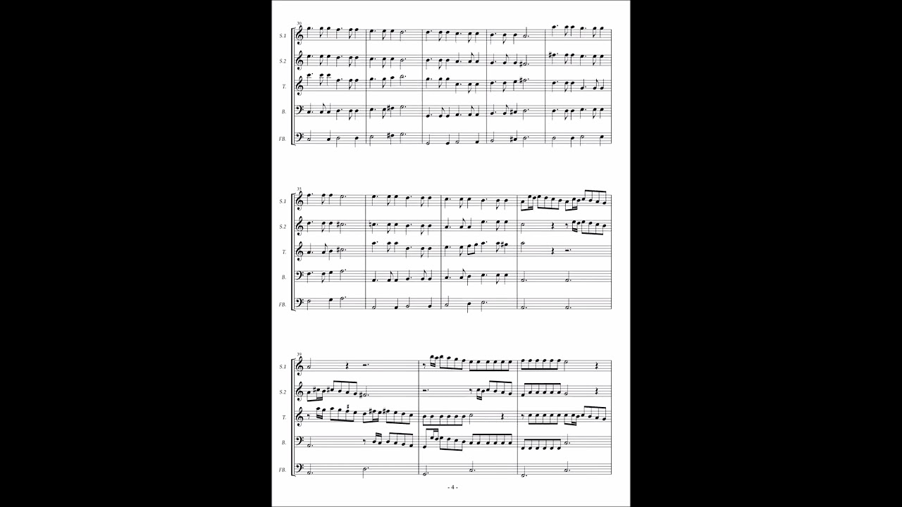 Partiturbuch Ludwig No.78 [Anonymous] Sonata à.4. 2 Violi(ni), Bratto e Violone o Fagott(o)
