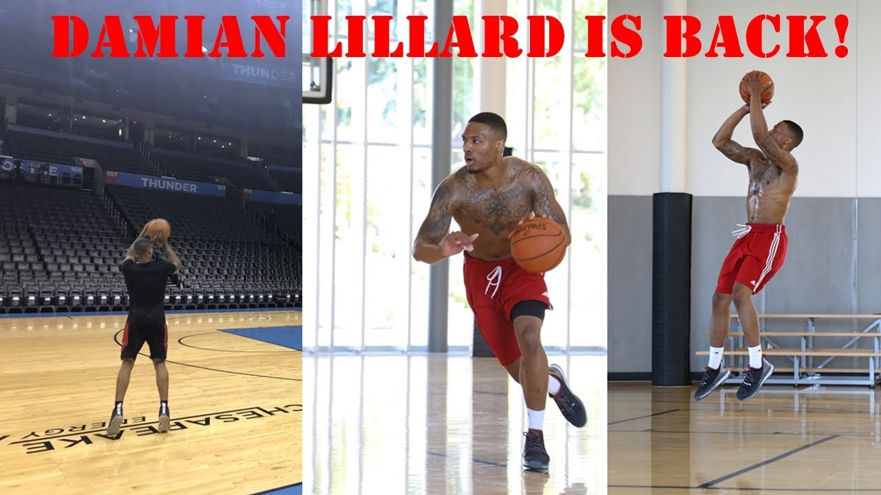 DAMIAN LILLARD IS BACK! Damian Lillard Working Hard After Injury And Best Practice Moments
