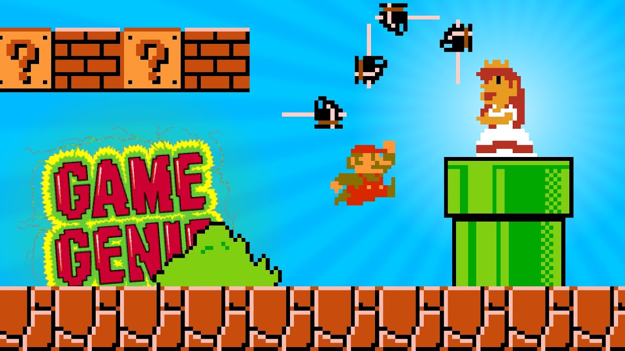 BEST OF Super Mario Game Genie Codes! (Top 10 Codes in 2022)