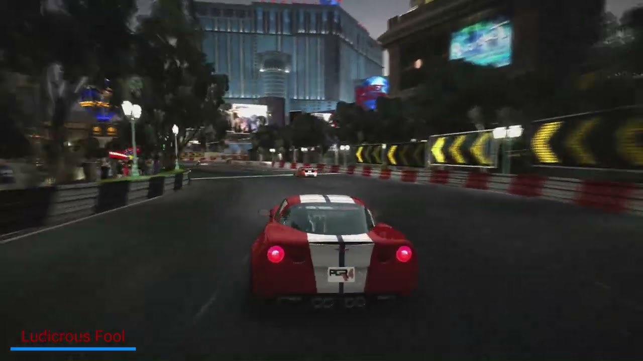 PGR4 ELIMINATOR MGM Grand Bellagio Loop reverse C Class