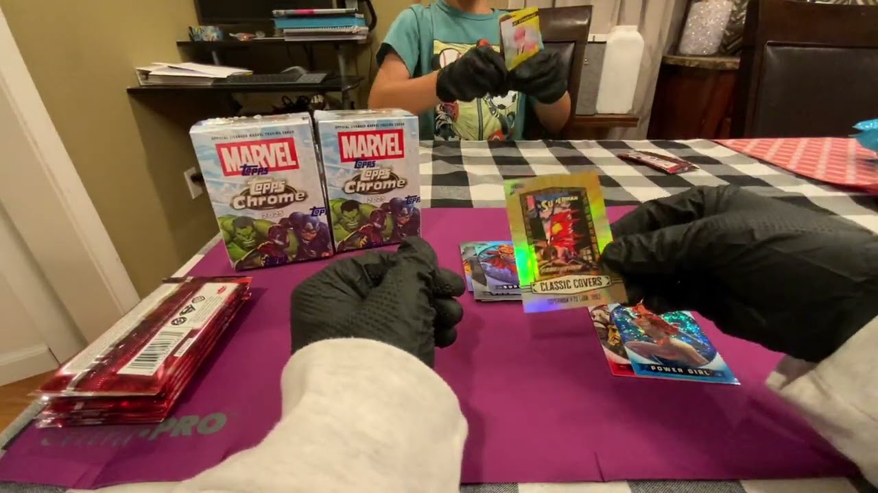 2025 Marvel Topps Chrome vs. Fleer Brilliance Superman Blaster volume 2!  With special guest opener!