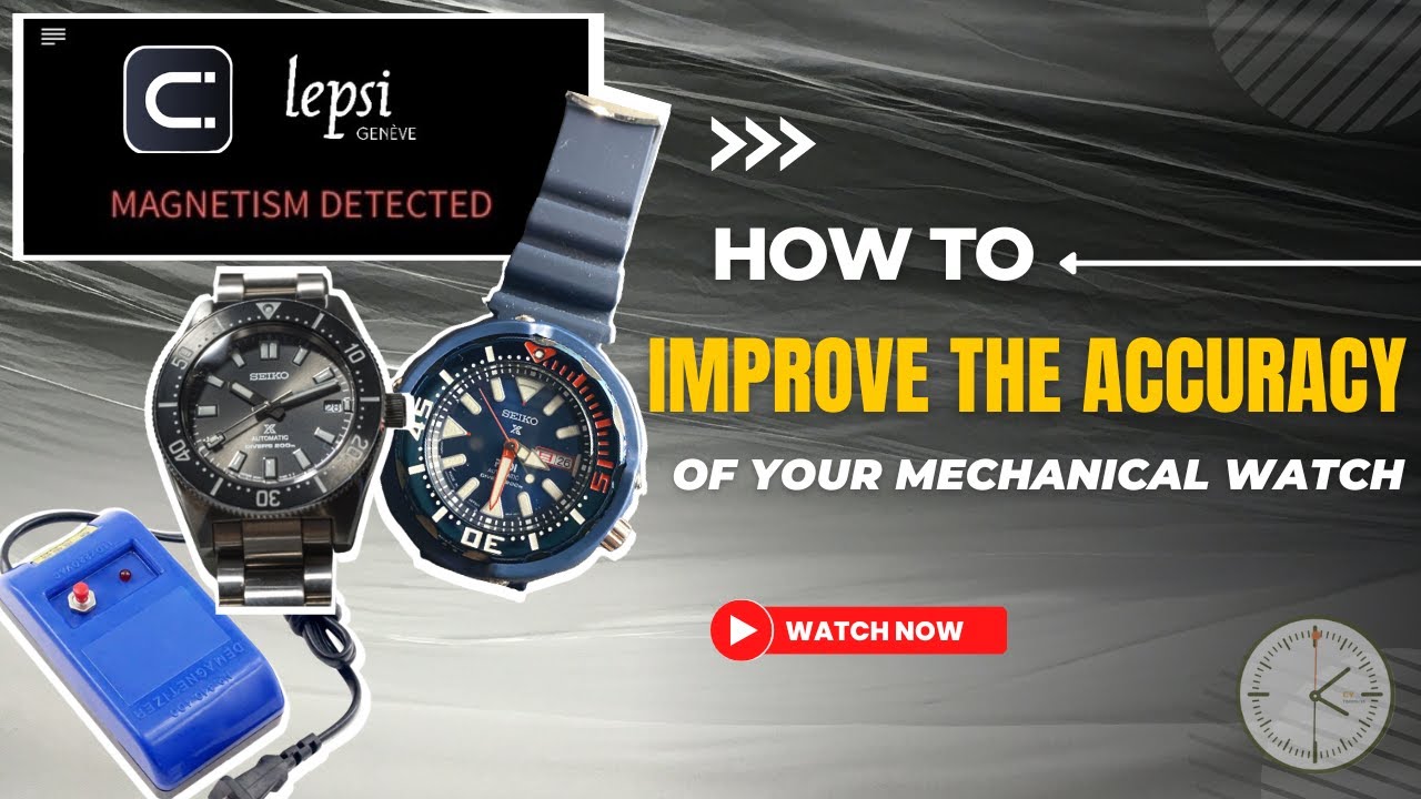 Improve the Accuracy of Your Mechanical Watch Without Opening It | Demagnetize