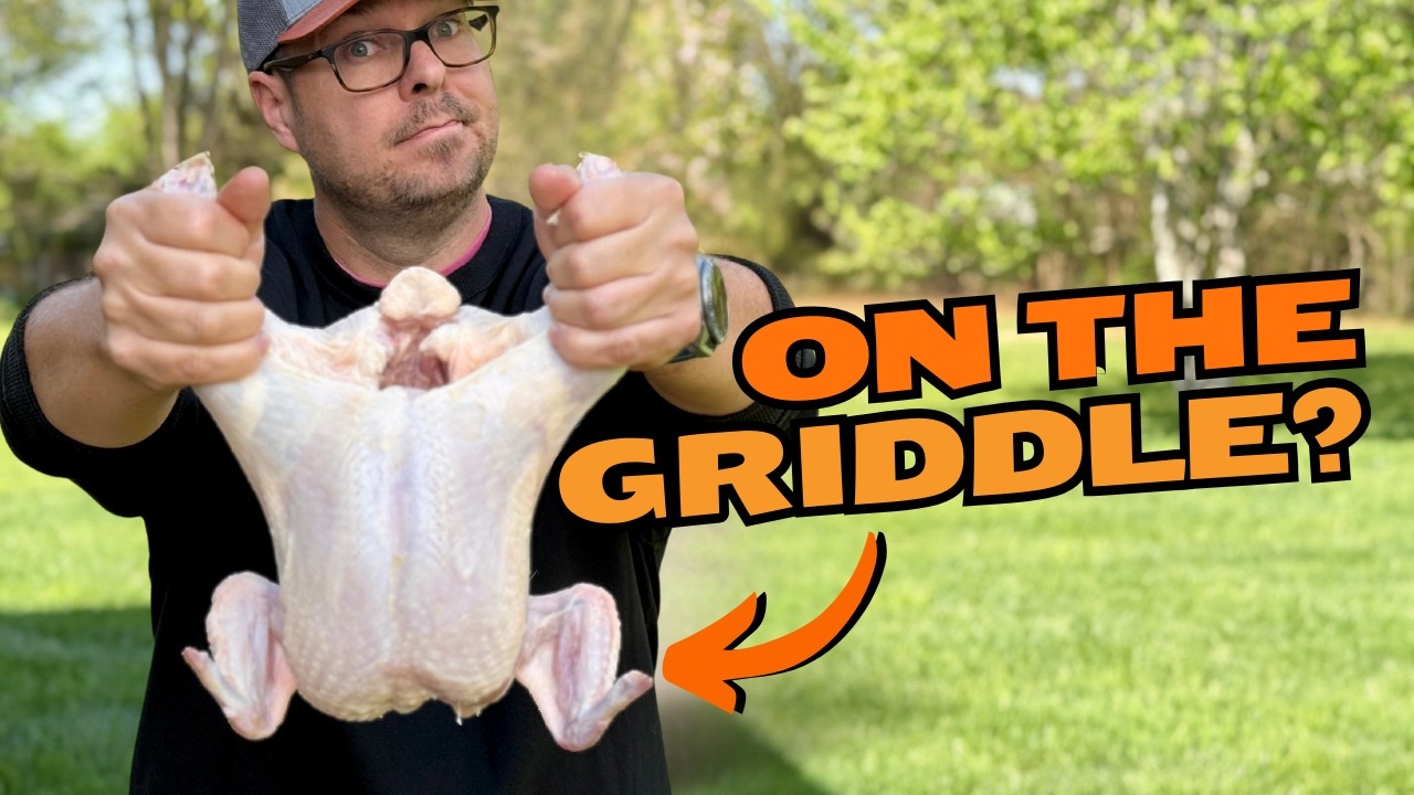 CRAZY IDEA - Can You Cook a Whole Chicken on the Blackstone Griddle? SHOCKING RESULTS!