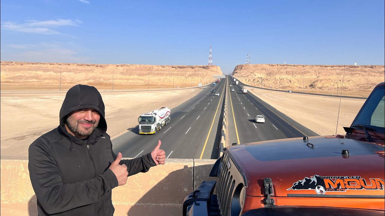 حايل الى الكويت  شرح الطريق بالكامل