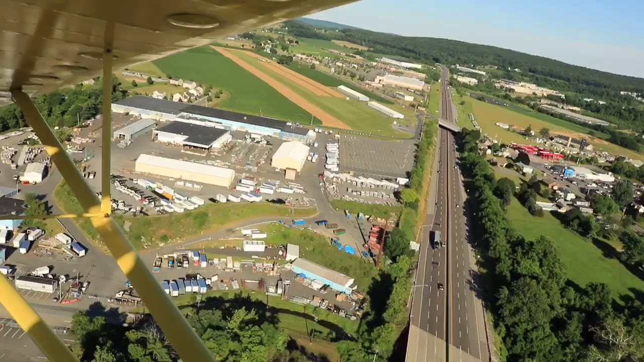 Aeronca Champ power off approach and landing