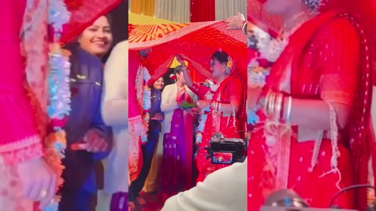 ভোর 4টে র সময় হলো দধিমঙ্গল, বিয়ের দিনের অল্প কিছু ভিডিও bengoli vlog video 