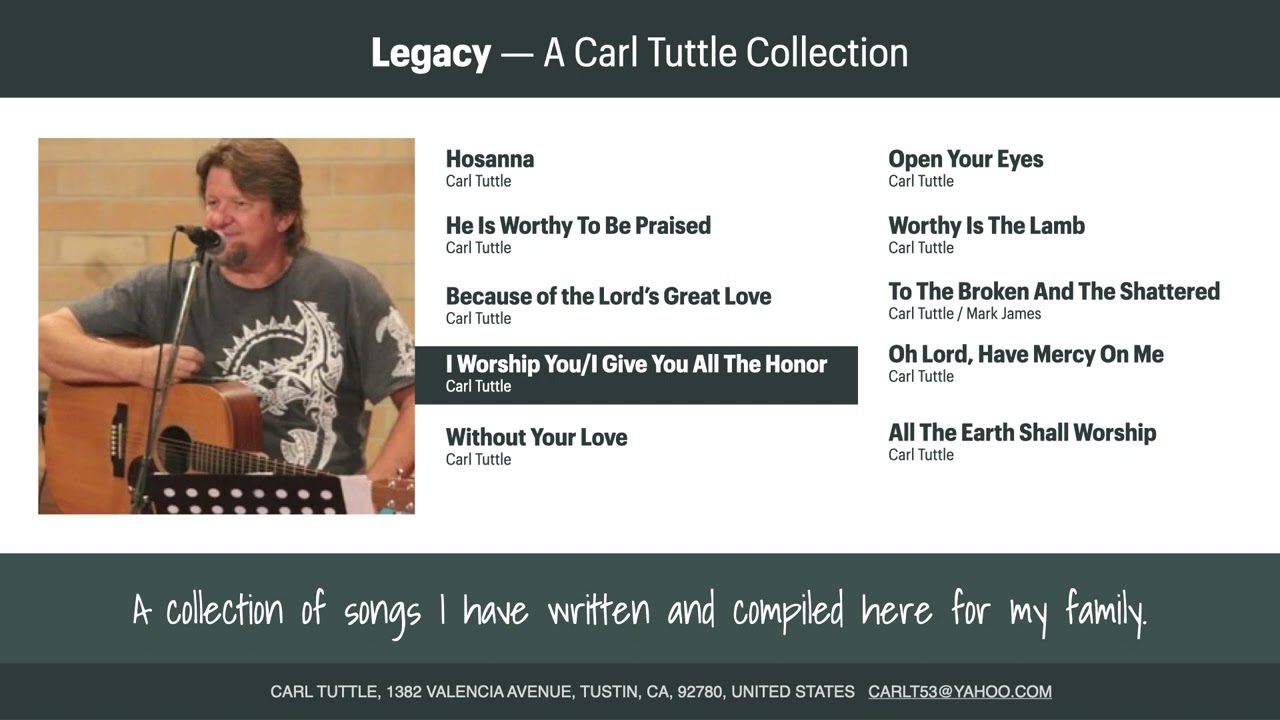 Legacy   A Carl Tuttle Collection