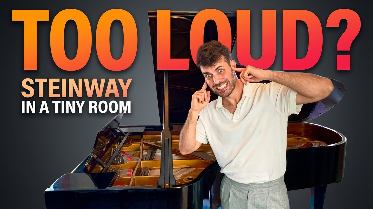 I PUT A STEINWAY 2M27 (7'5'') IN A 16 M2 ROOM - HOW I MANAGED THE DECIBELS