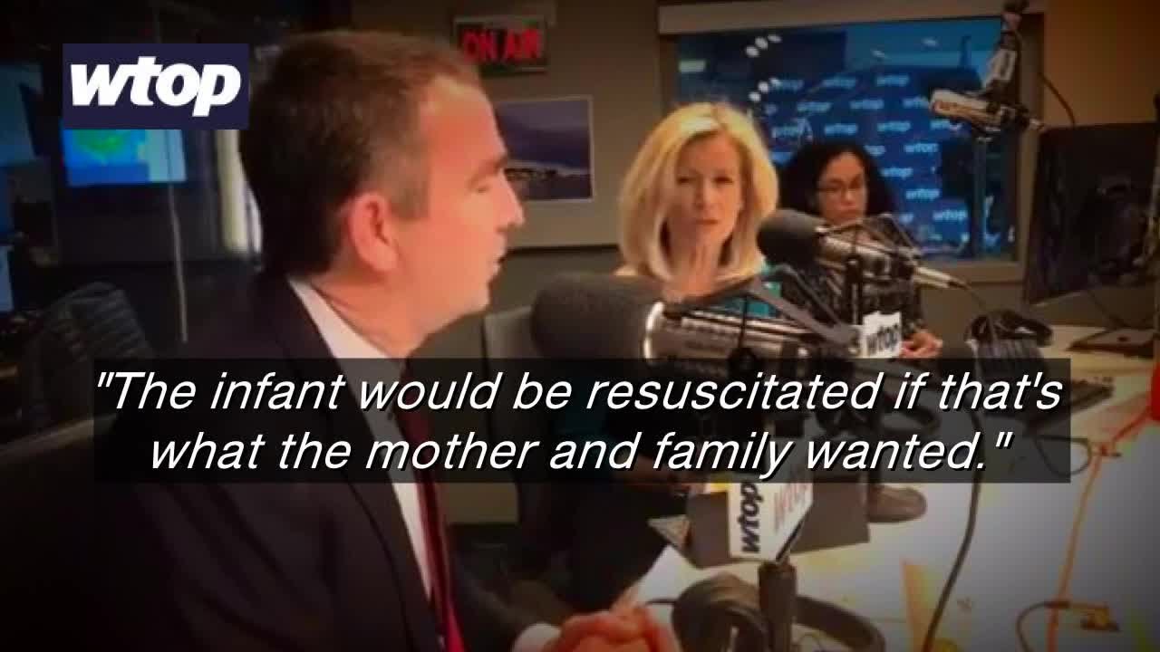 Gov. Northam defends abortion bill comments after backlash