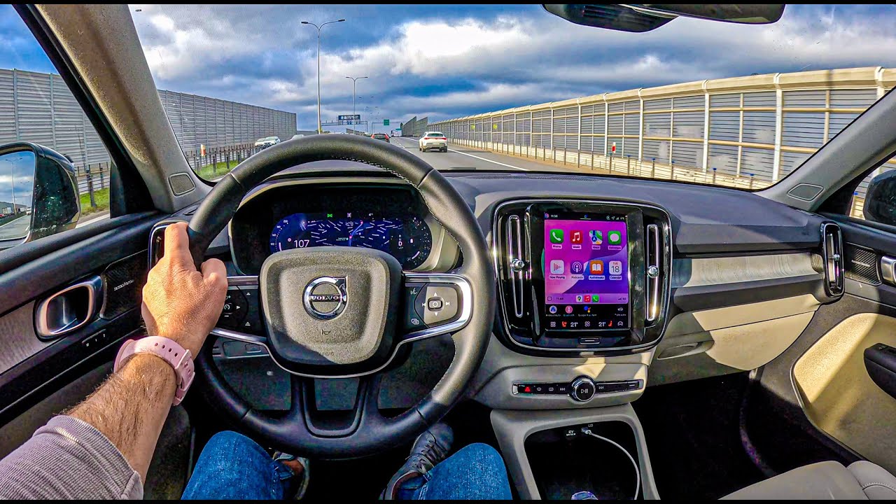 NEW Volvo XC40 2026 (2.0 197 hp) | POV Test Drive #2619 | Joe Black